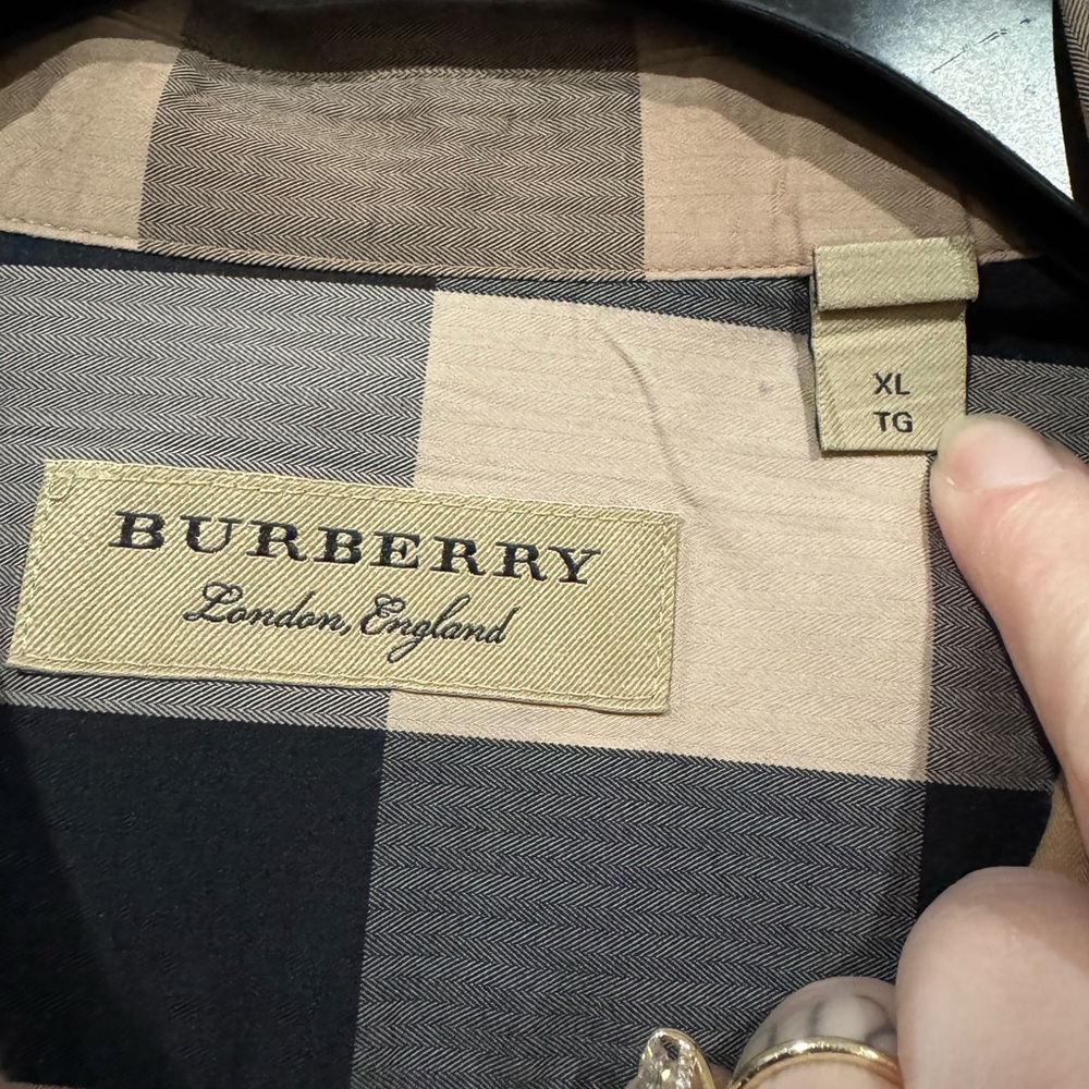 Burberry Check Pattern Shirt - Picture 3 of 3